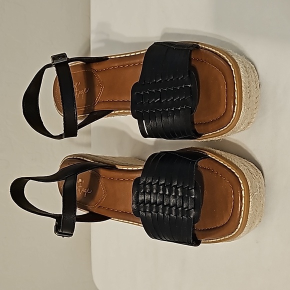 Crown Vintage Shoes - NWOT Crown Vintage Black Espadrilles